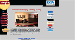 Desktop Screenshot of murphysanitary.com